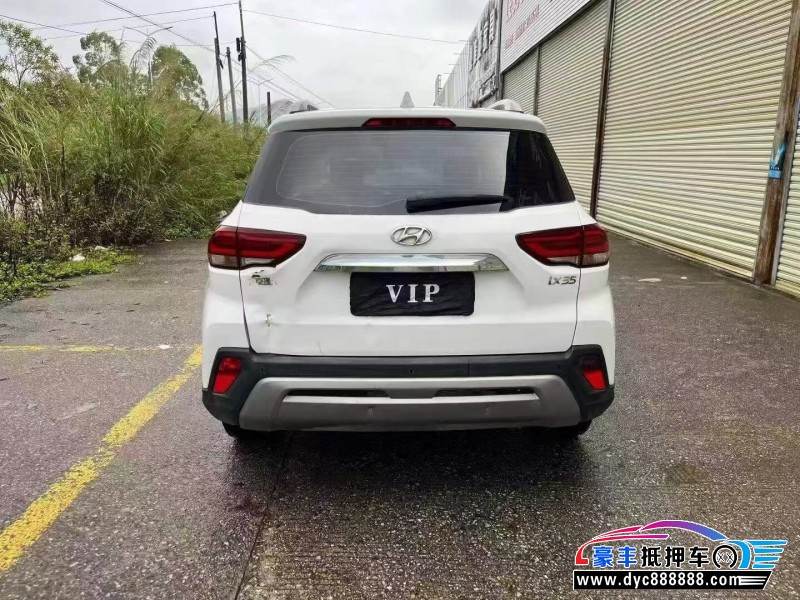 18年现代ix25轿车抵押车出售