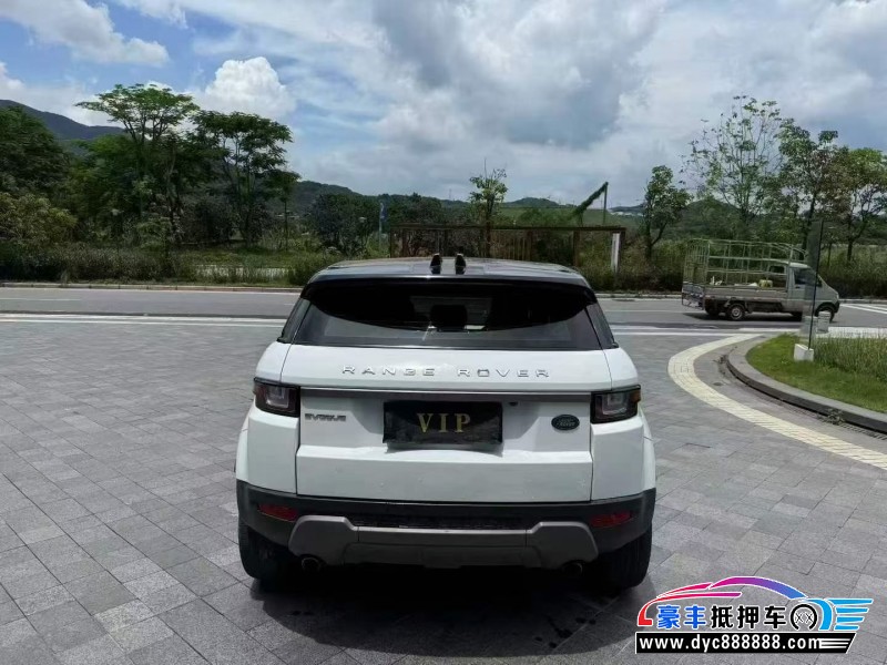 18年路虎揽胜极光轿车抵押车出售