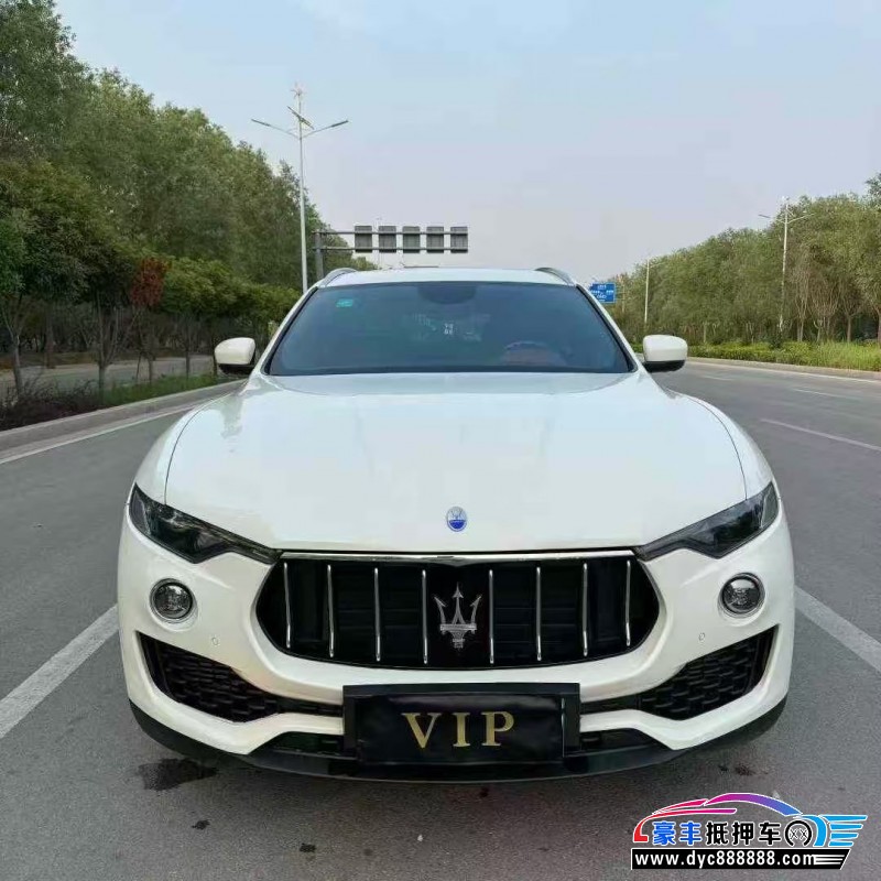 18年玛莎拉蒂莱万特轿车抵押车出售