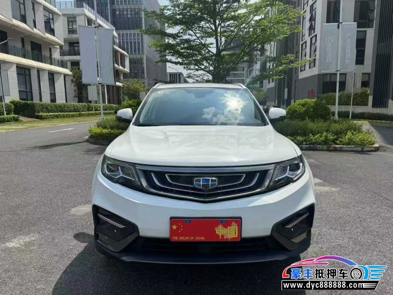 18年吉利博越轿车抵押车出售