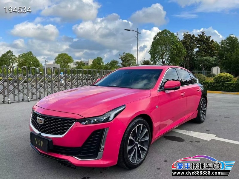 22年凯迪拉克CT5轿车抵押车出售