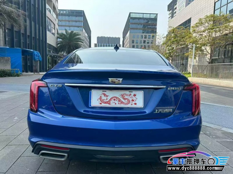 22年凯迪拉克CT5轿车抵押车出售