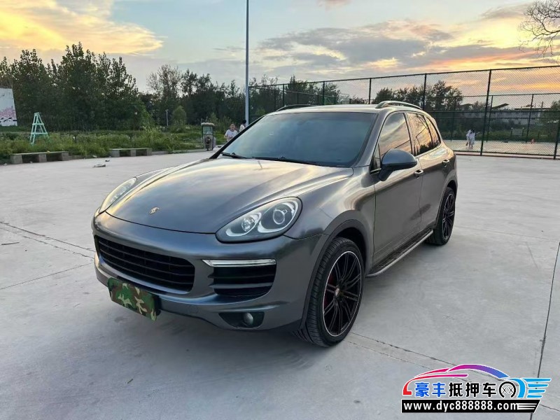 16年保时捷卡宴轿车抵押车出售