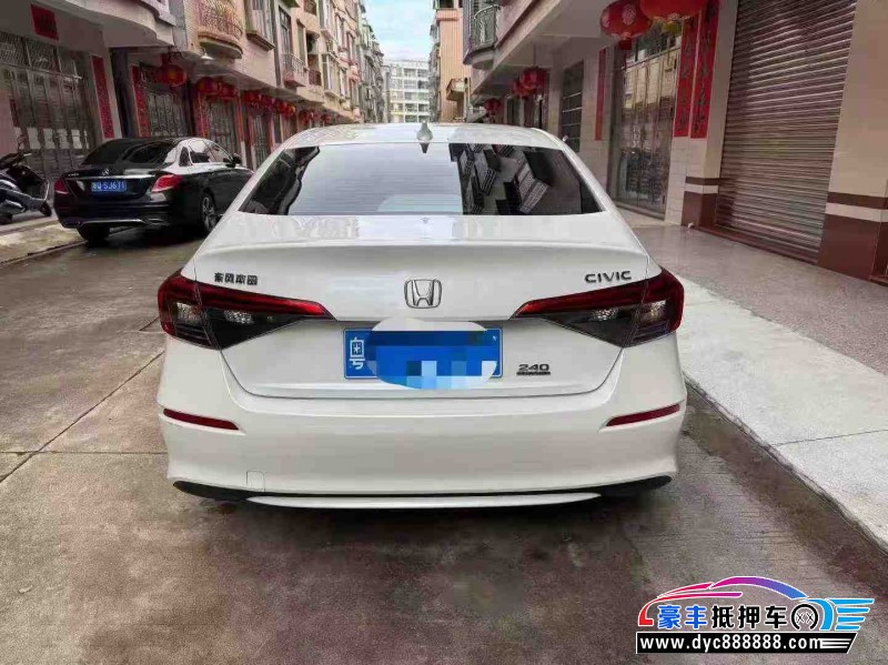 24年本田思域轿车抵押车出售