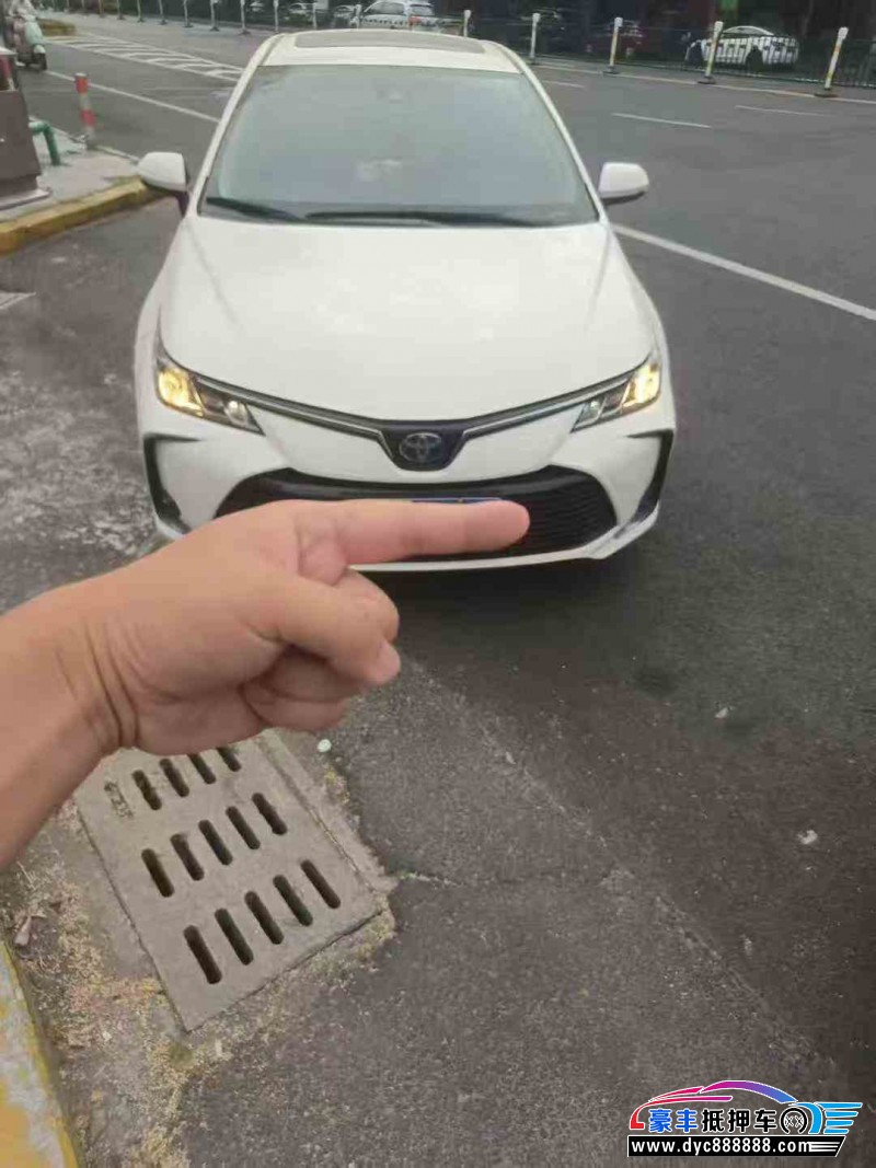 22年丰田卡罗拉轿车抵押车出售