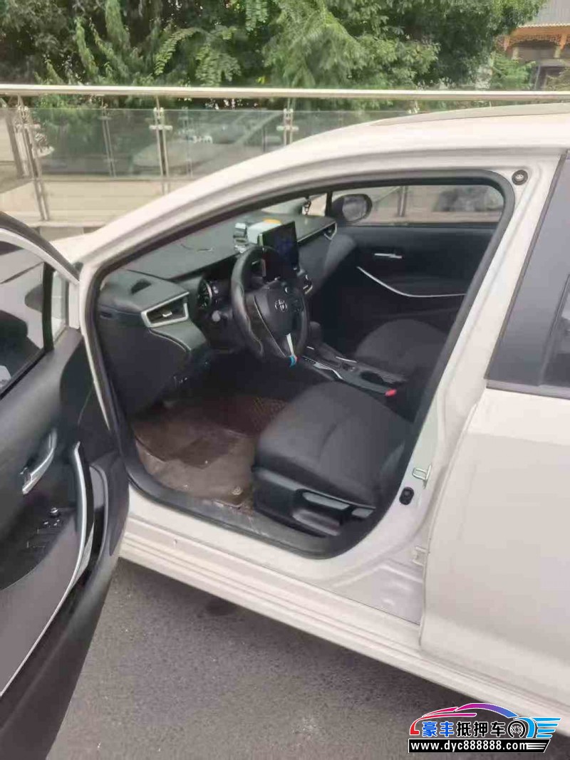 22年丰田卡罗拉轿车抵押车出售