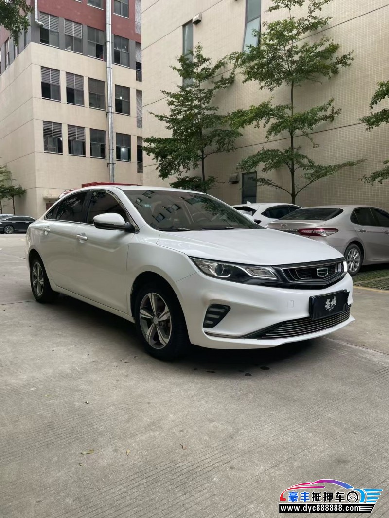 18年吉利帝豪GL轿车抵押车出售