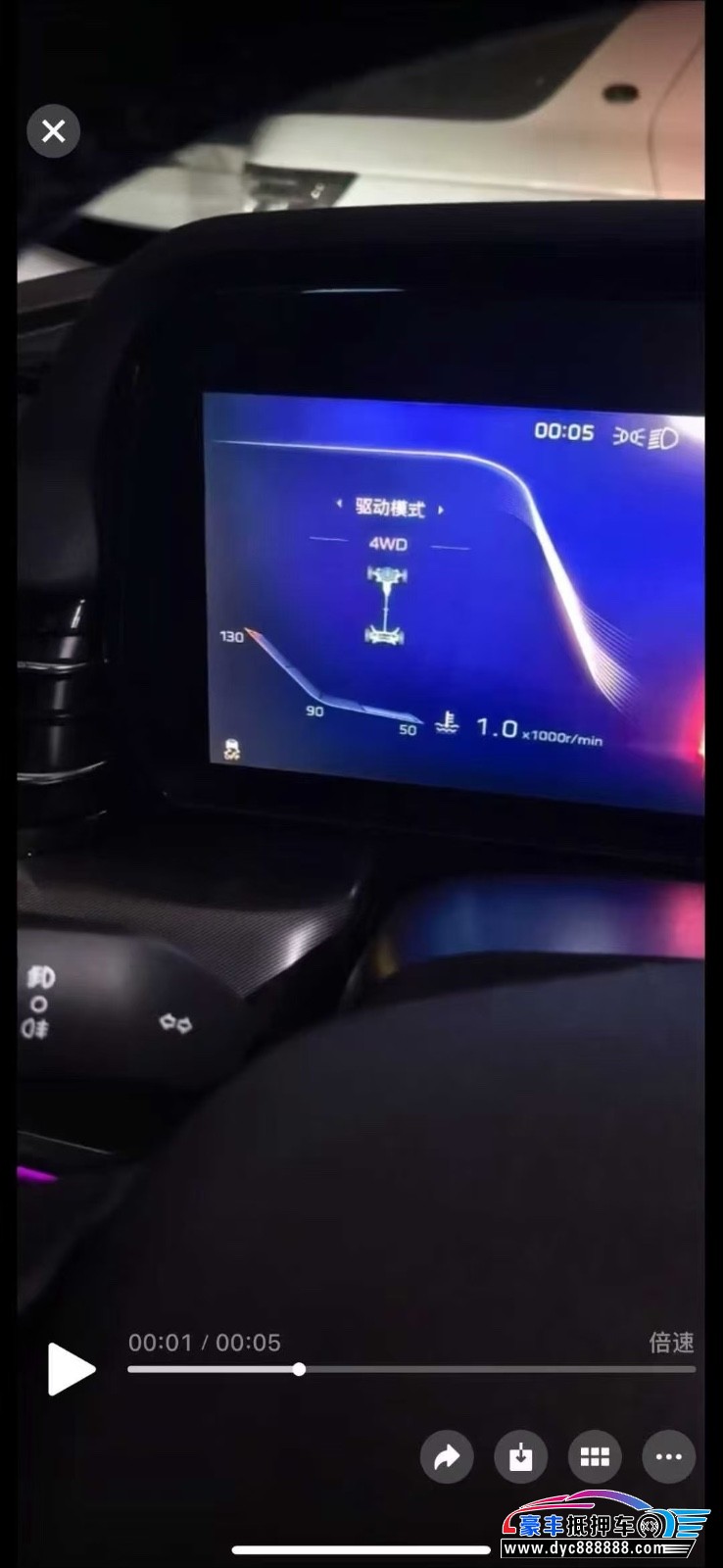 24年红旗HS5SUV抵押车出售