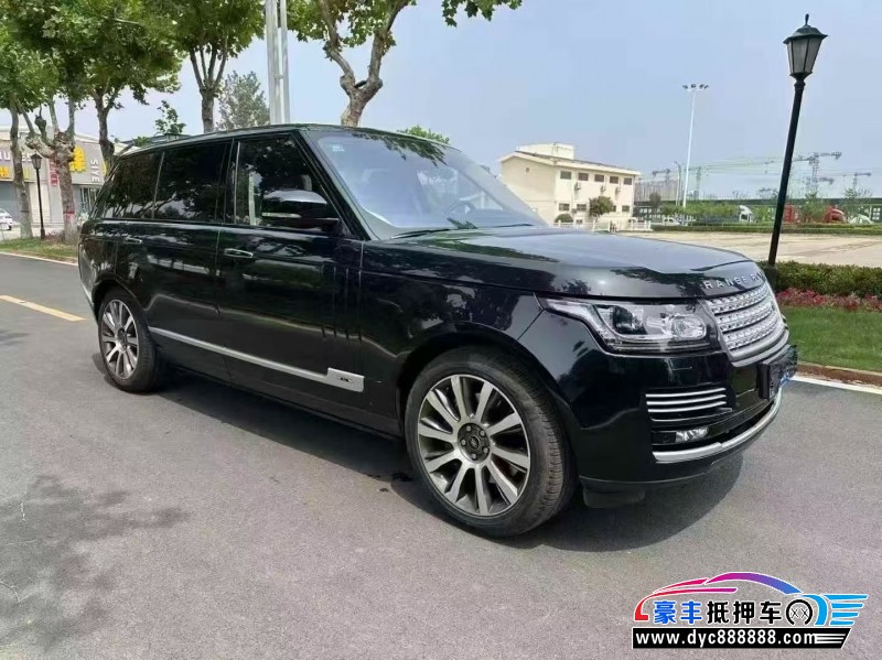 16年路虎揽胜行政SUV抵押车出售