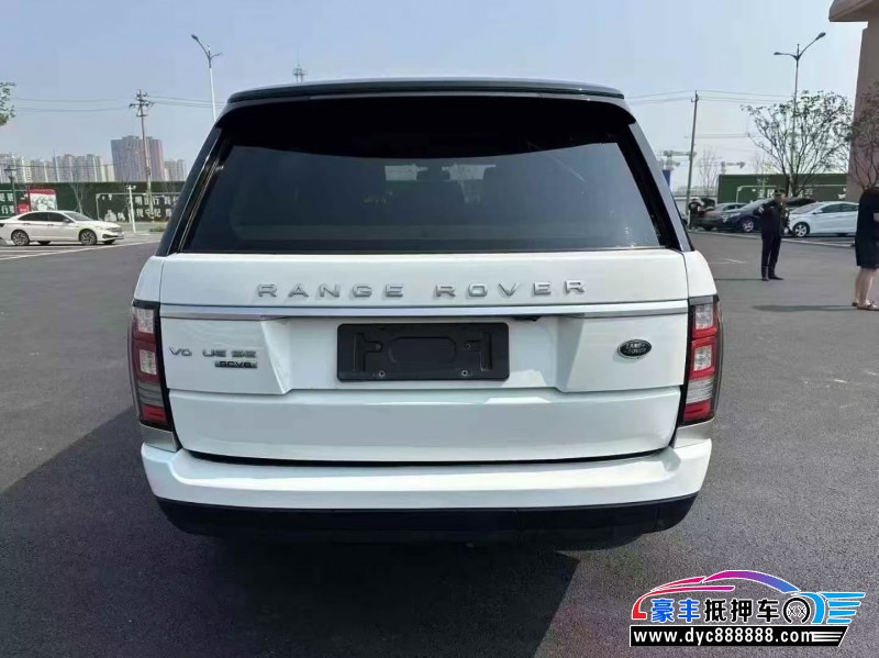 16年路虎揽胜行政SUV抵押车出售