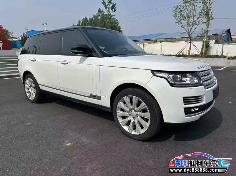 16年路虎揽胜行政SUV抵押车出售