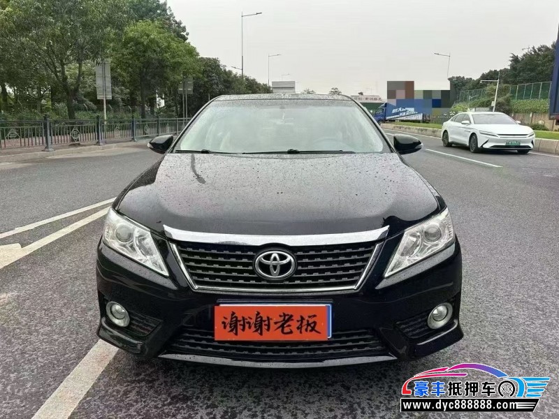 12年丰田凯美瑞轿车抵押车出售