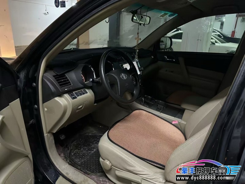 11年丰田汉兰达SUV抵押车出售