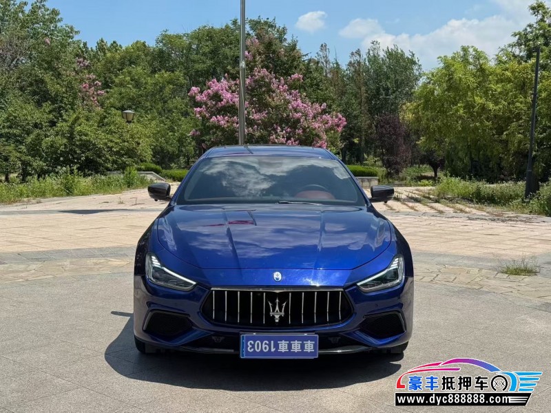 17年玛莎拉蒂Ghibli轿车抵押车出售