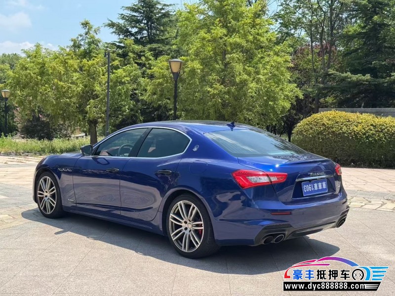 17年玛莎拉蒂Ghibli轿车抵押车出售