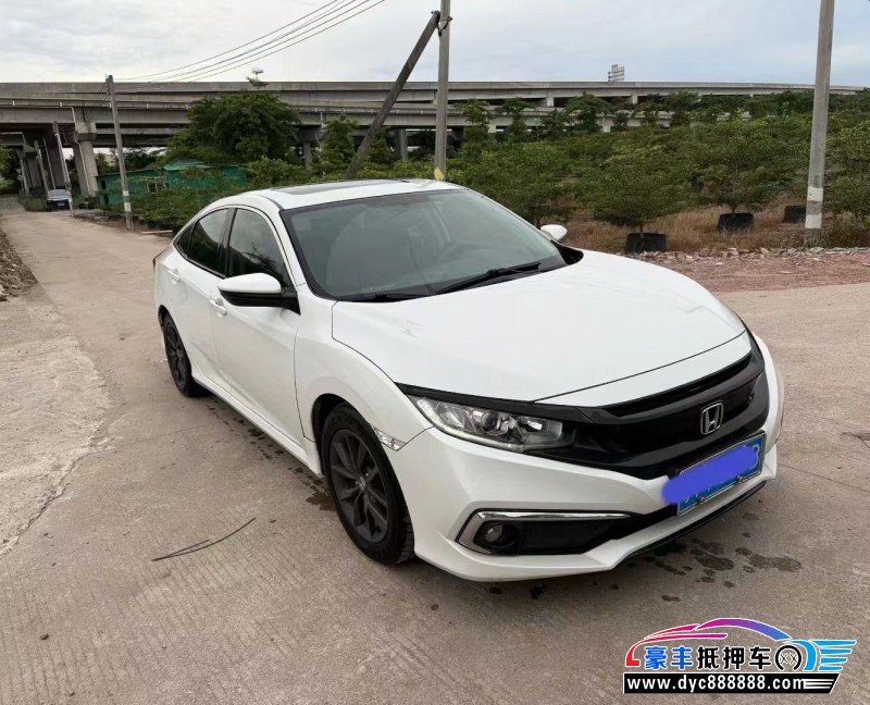 19年本田思域轿车抵押车出售