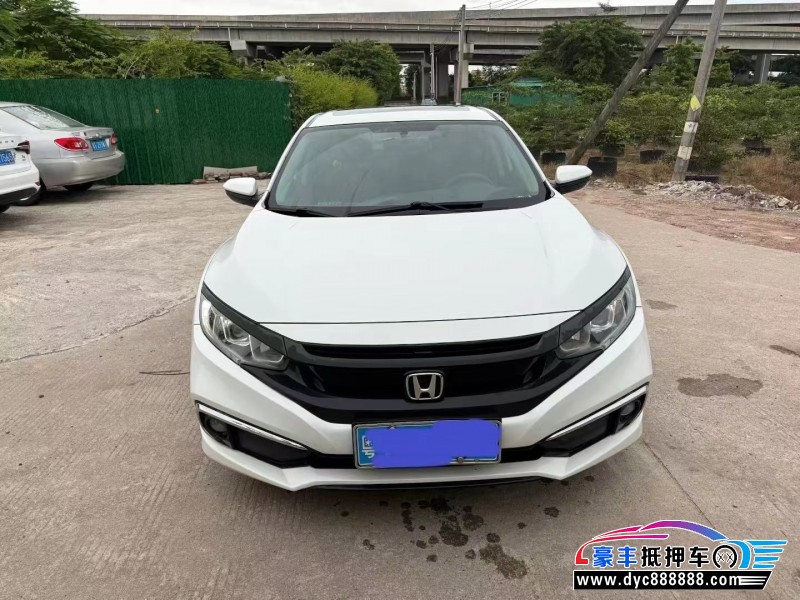 19年本田思域轿车抵押车出售