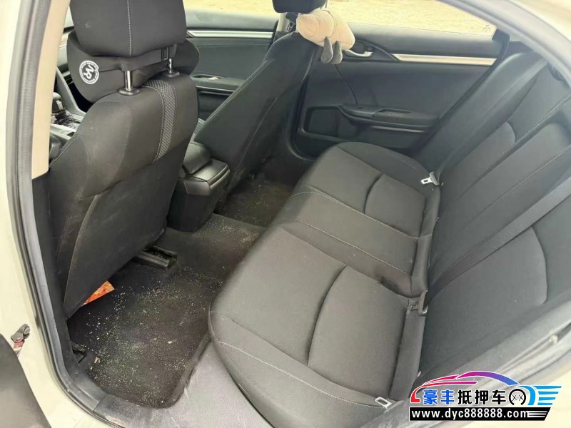 19年本田思域轿车抵押车出售