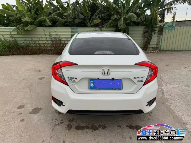 19年本田思域轿车抵押车出售