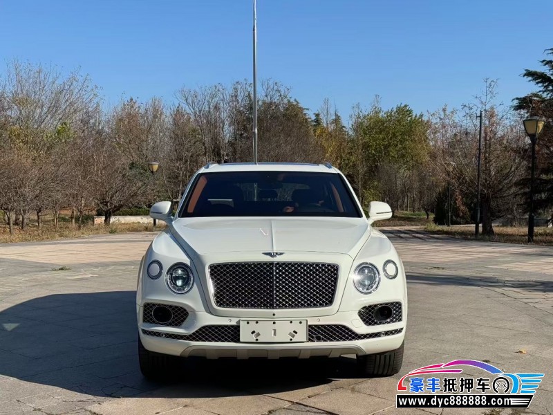 17年宾利添越轿车抵押车出售