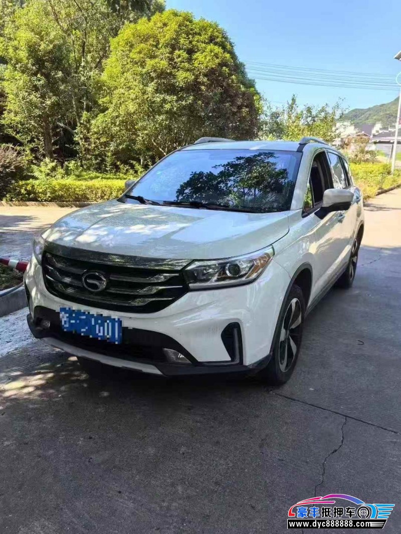 19年传祺GS4轿车抵押车出售