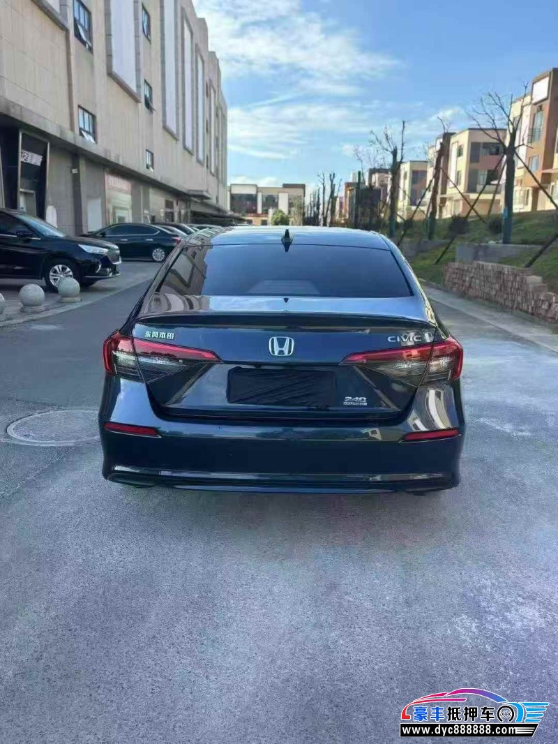 23年本田思域轿车抵押车出售