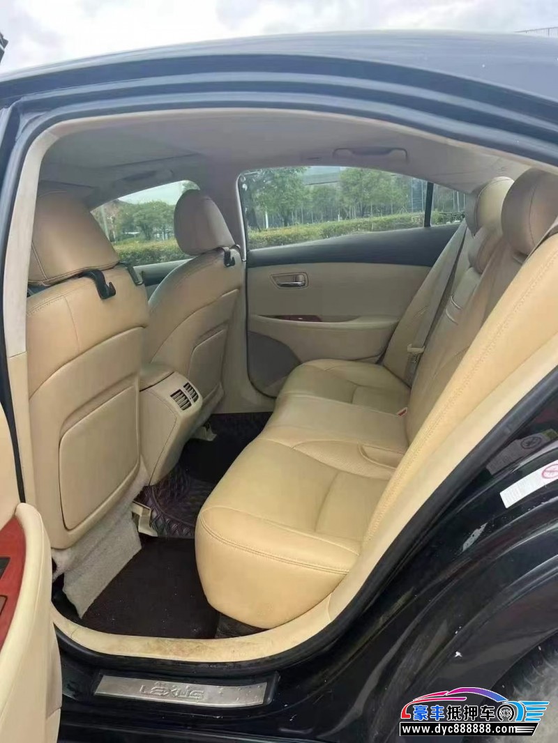 08年雷克萨斯ES轿车抵押车出售