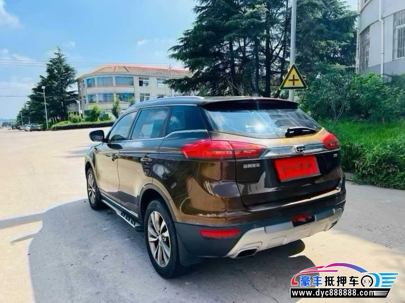 17年吉利博越轿车抵押车出售