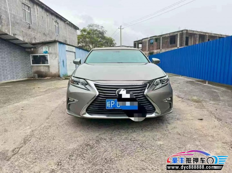 16年雷克萨斯ES轿车抵押车出售