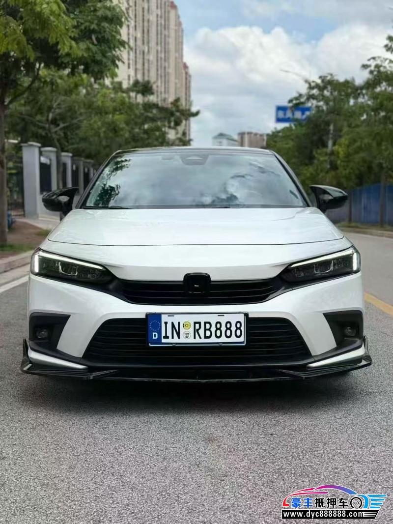 23年本田思域轿车抵押车出售