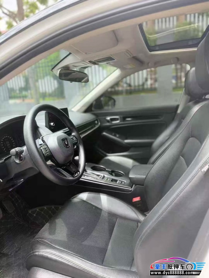 23年本田思域轿车抵押车出售