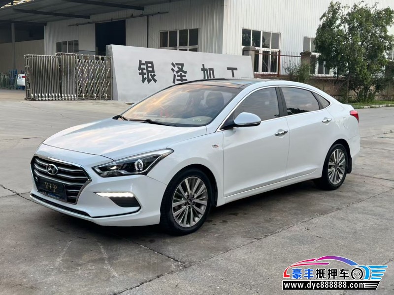 19年现代名图轿车抵押车出售