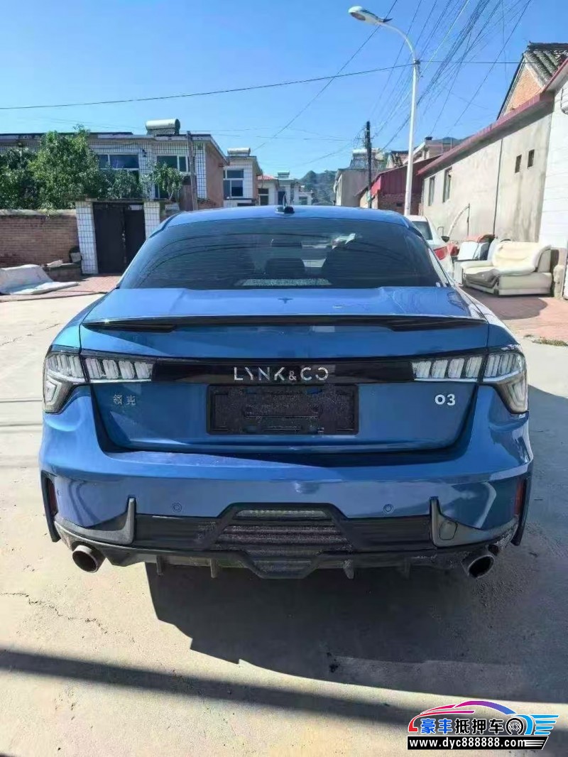 19年领克03轿车抵押车出售