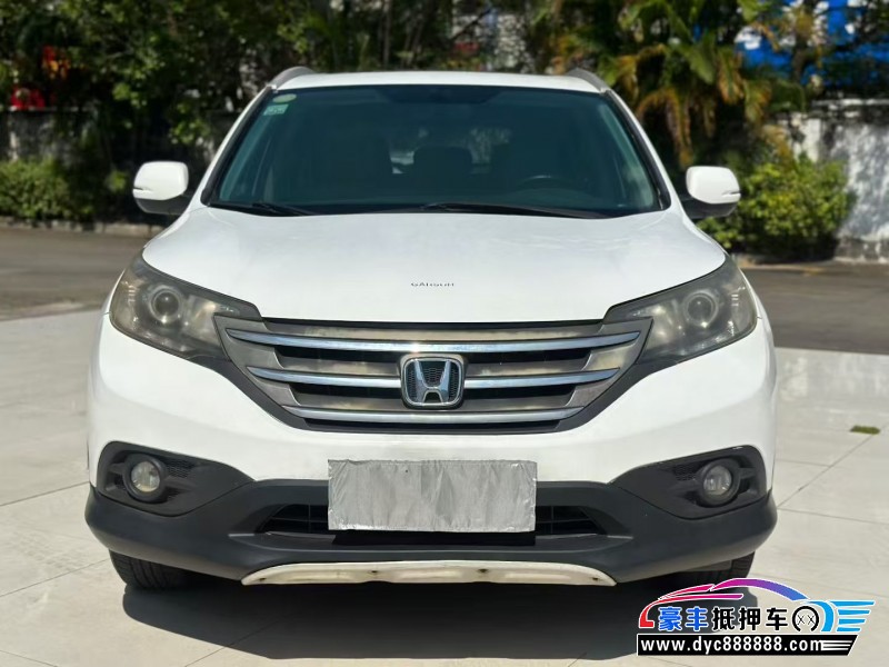 12年本田CR-V轿车抵押车出售