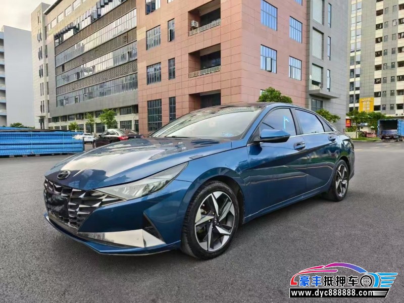 21年现代伊兰特轿车抵押车出售