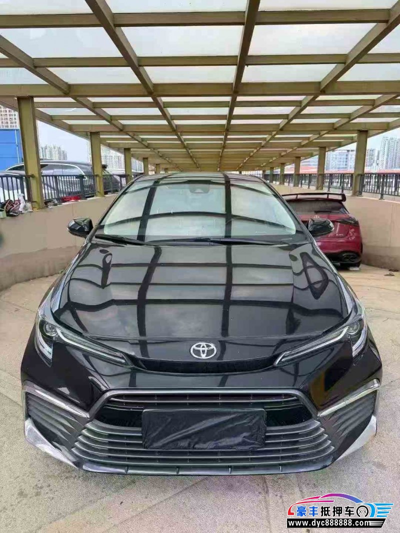22年丰田凌尚轿车抵押车出售