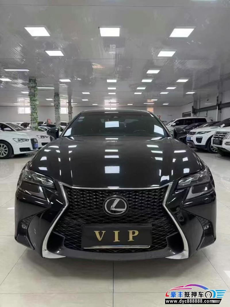 18年雷克萨斯GS轿车抵押车出售
