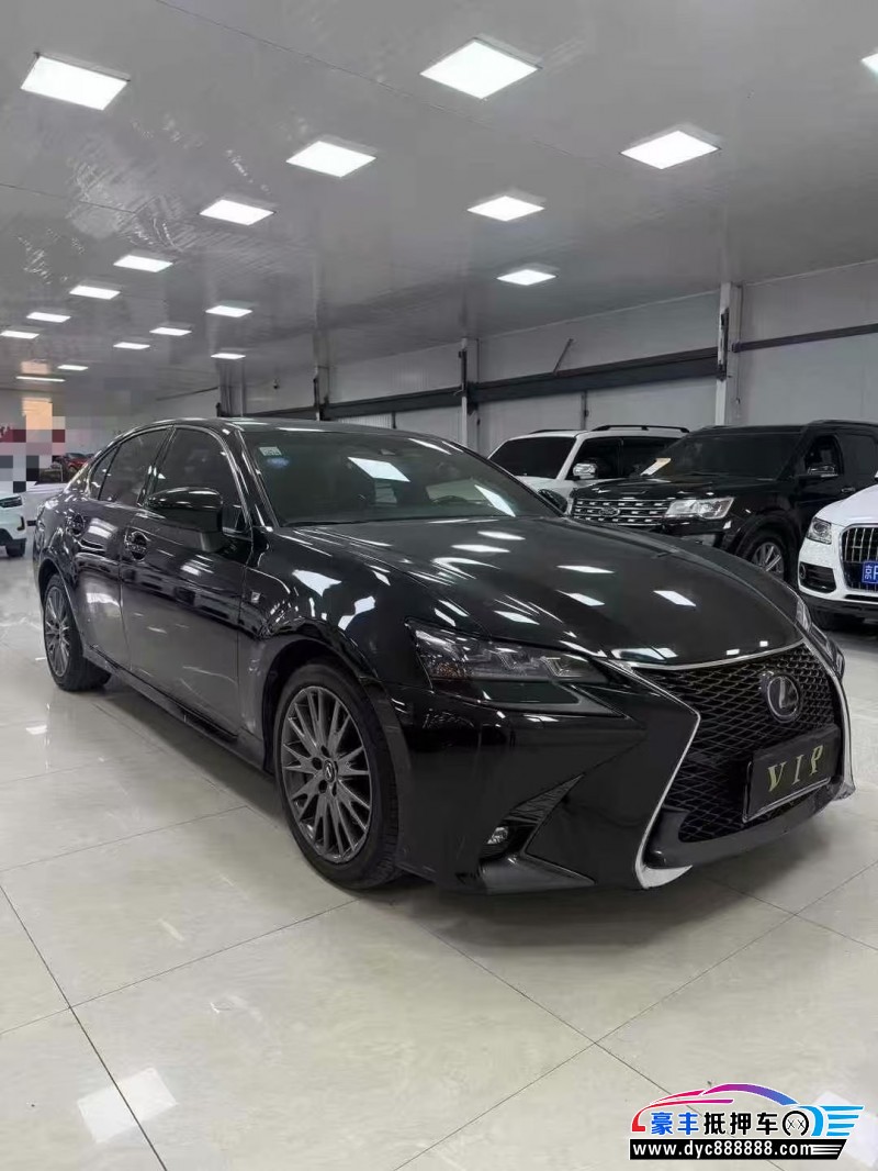 18年雷克萨斯GS轿车抵押车出售