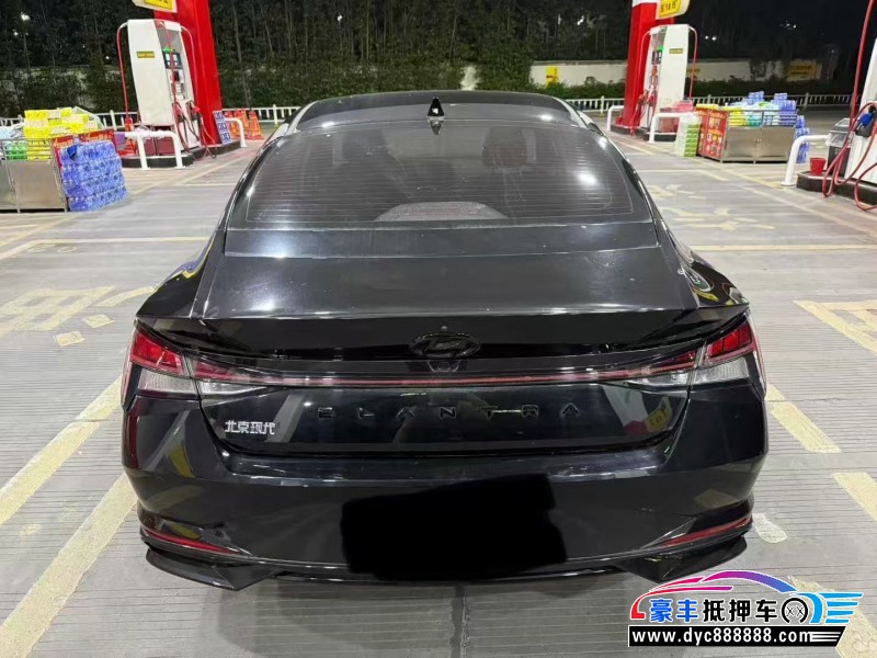 23年现代伊兰特轿车抵押车出售