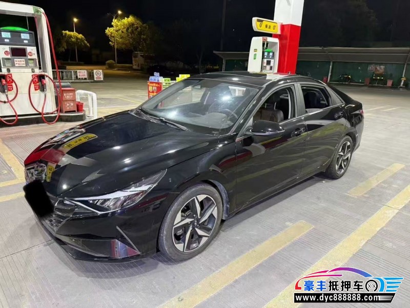 23年现代伊兰特轿车抵押车出售