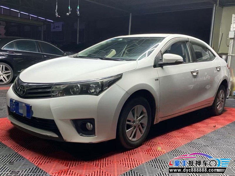 16年丰田卡罗拉轿车抵押车出售