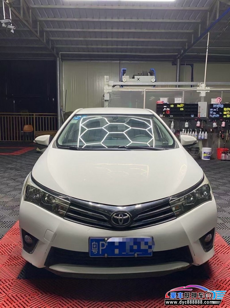 16年丰田卡罗拉轿车抵押车出售