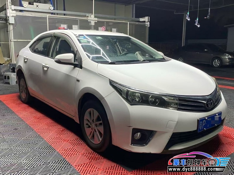 16年丰田卡罗拉轿车抵押车出售