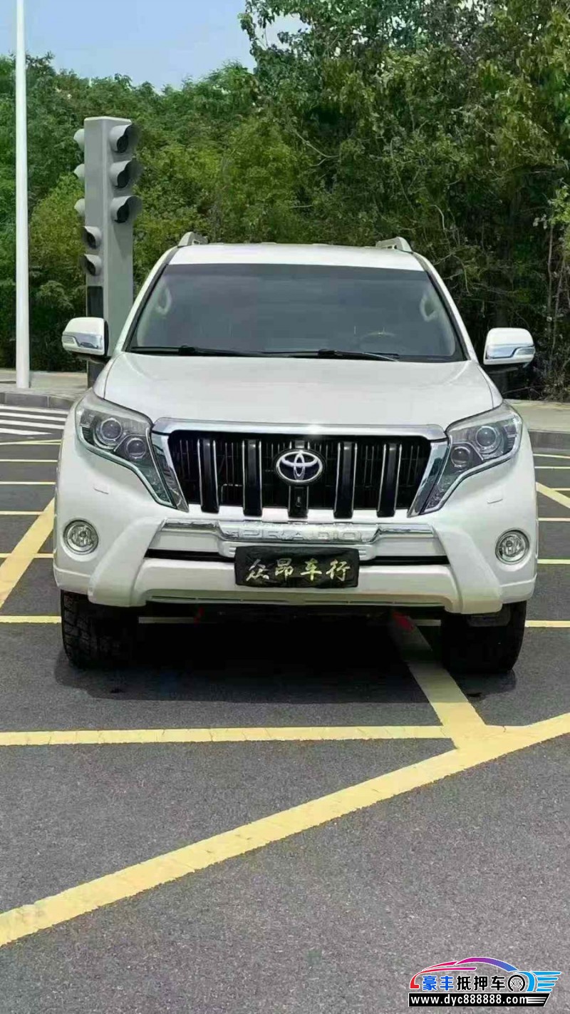 15年丰田普拉多（霸道）轿车抵押车出售