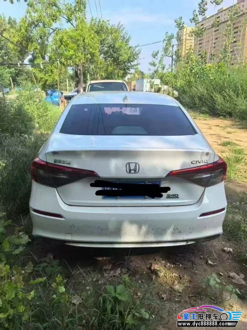 23年本田思域轿车抵押车出售