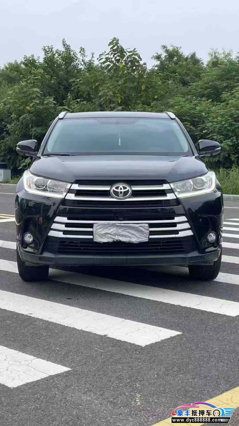 20年丰田汉兰达轿车抵押车出售