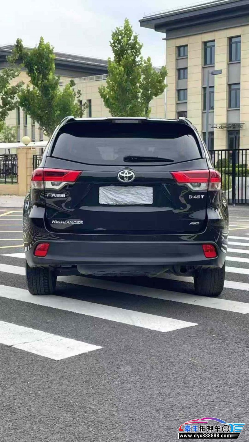 20年丰田汉兰达轿车抵押车出售