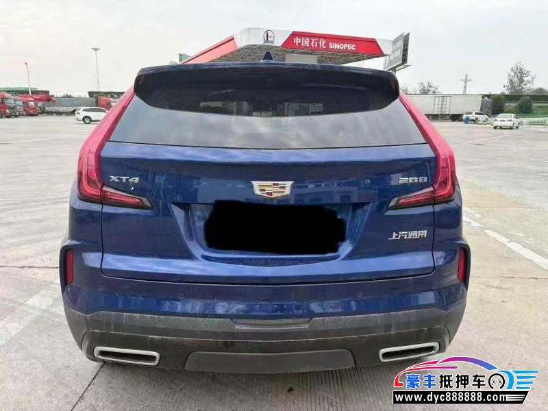 24年凯迪拉克XT4轿车抵押车出售