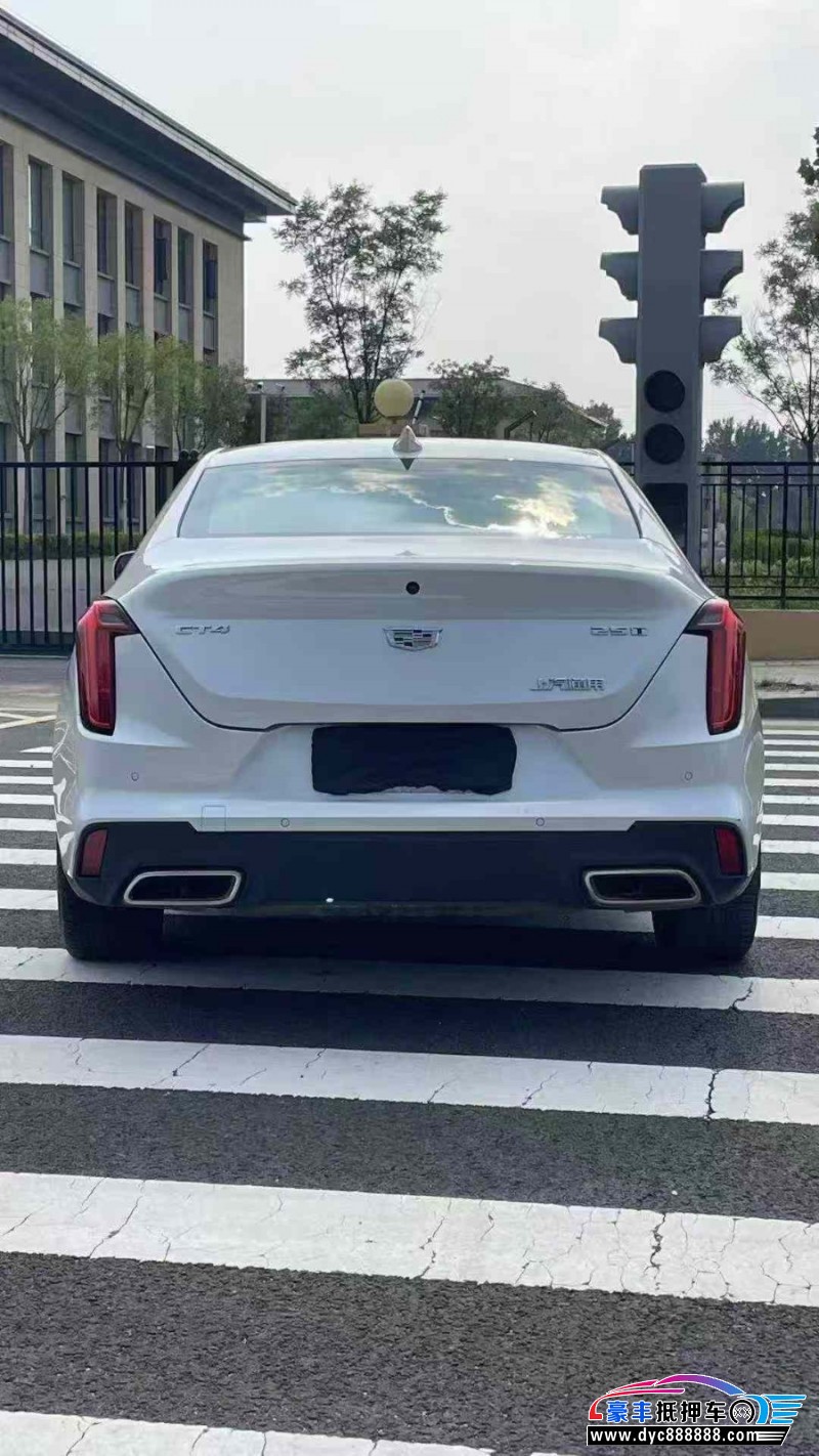 23年凯迪拉克CT4轿车抵押车出售