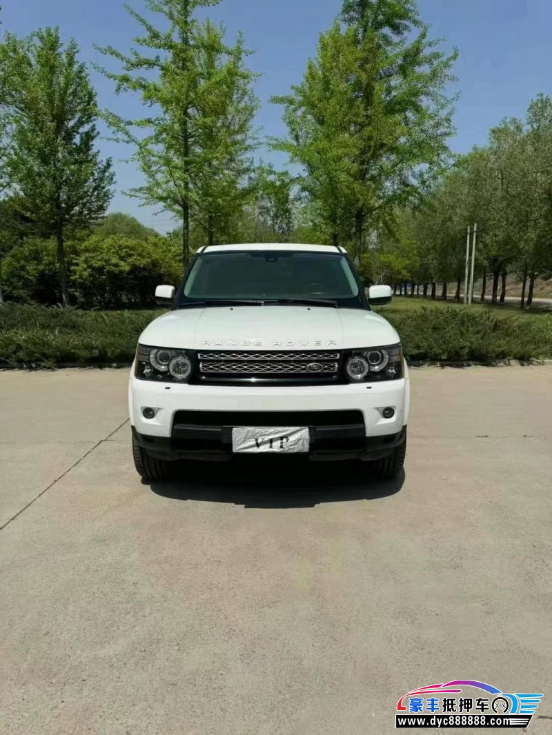 12年路虎揽胜运动版轿车抵押车出售